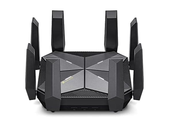 TP-Link Archer AXE300 AXE16000 Quad-Band WiFi 6E Router with Dual 10Gb Ports