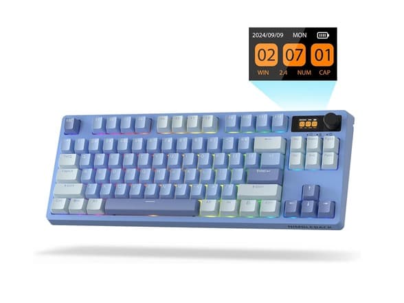 LTC Nimbleback NB841 PRO 75% Wireless Mechanical Keyboard with Screen & Knob