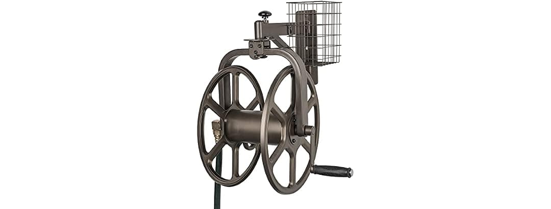 Liberty Garden Multi-Directional Wall-Mount Hose Reel