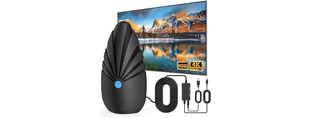 (NEW) TV Antenna Indoor Long Range Digital Antenna