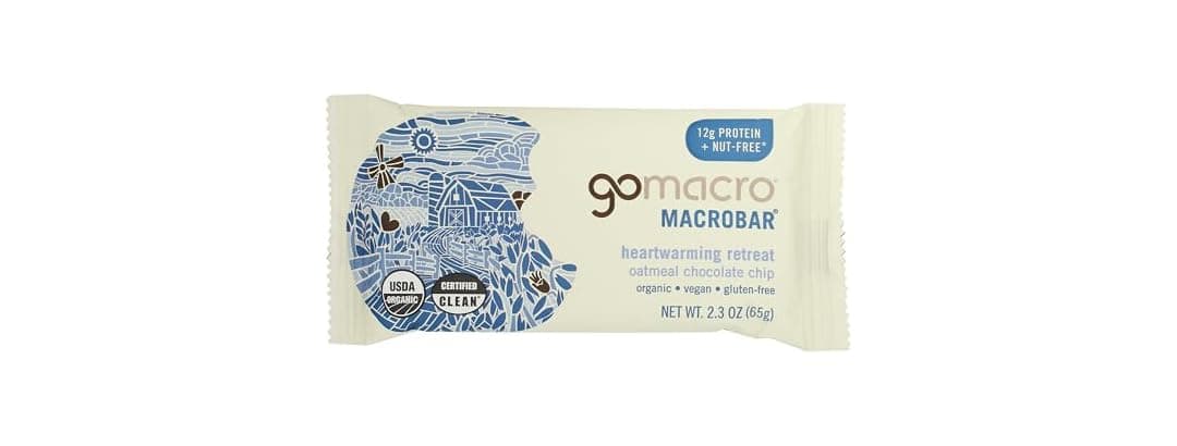 GoMacro Oatmeal Choc Chip Bar, 2.3oz
