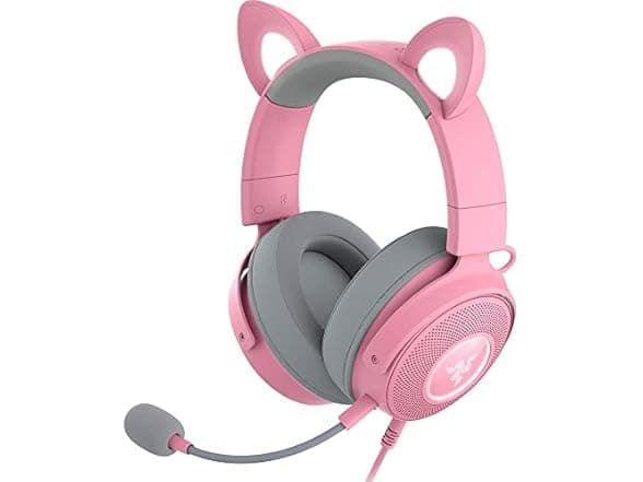 Razer Kraken Kitty V2 Pro Wired RGB Headset with Interchangeable Ears - 50% Off