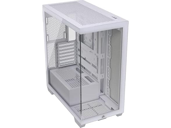 CORSAIR 3500X Mid-Tower ATX PC Case - Panoramic Glass - White