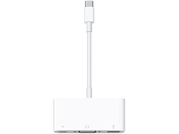 Apple USB-C VGA Multiport Adapter - Connect Mac/iPad to VGA