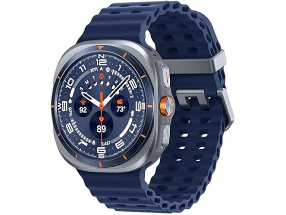 (NEW) Samsung Galaxy Watch Ultra (2025) 47mm LTE Smartwatch, Titanium Casing, Advanced Sleep Coaching, Running Coach, Energy Score, Heart Rate Tracking, GPS (International Version)