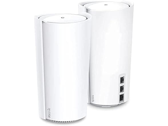 TP-Link Deco XE200 AXE11000 Tri-Band WiFi 6E Mesh System (2-Pack)