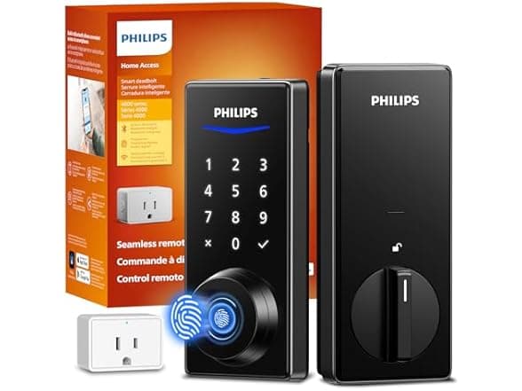 Philips DDL240X Smart Door Lock with Wi-Fi and Fingerprint