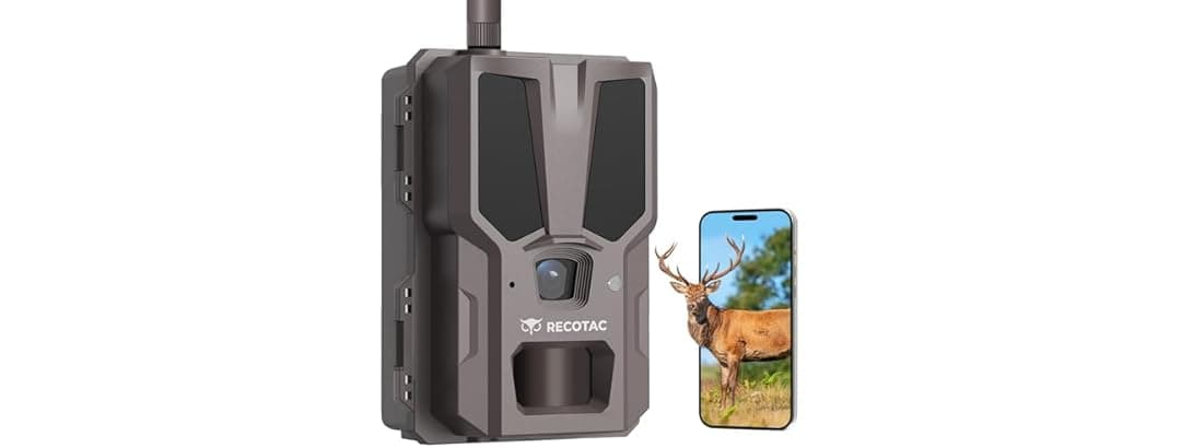 RECOTAC Sense Cellular Trail Camera - 75% Off