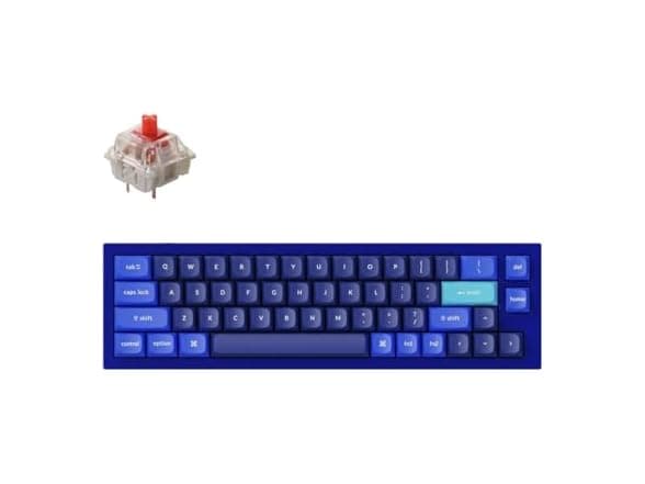 Keychron Q9 52-Key 40% Mechanical Keyboard - Hot-Swappable Gateron G Pro Red