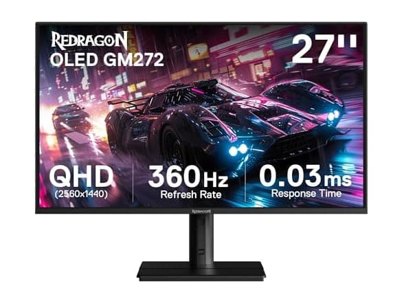 Redragon GM272 27" OLED QHD 360Hz Gaming Monitor - $562.99