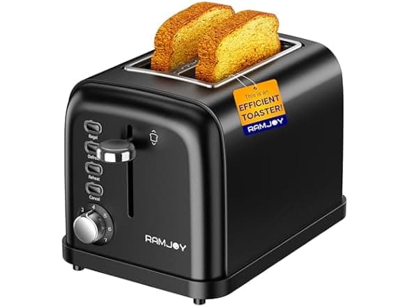Woot 2 Slice Toaster with Extra Wide Slots - 44% Off