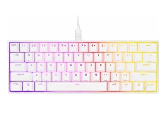 Corsair K65 RGB MINI 60% Mechanical Gaming Keyboard - Cherry MX Speed