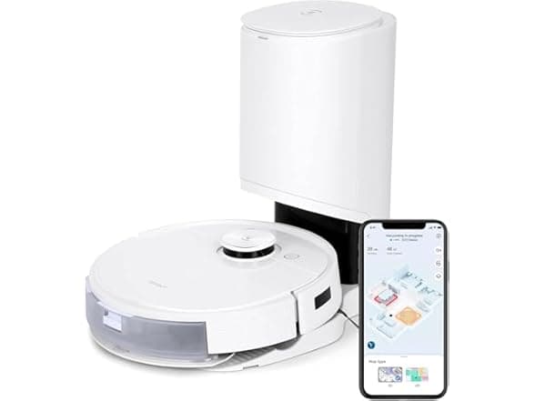 ECOVACS DEEBOT TEO+ Robot Vacuum and Mop with Auto-Empty Station