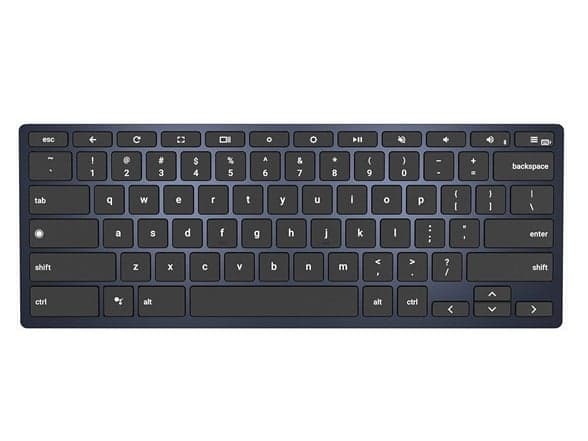 Google Brydge C-Type Wireless Keyboard for Chrome OS with Assistant Key