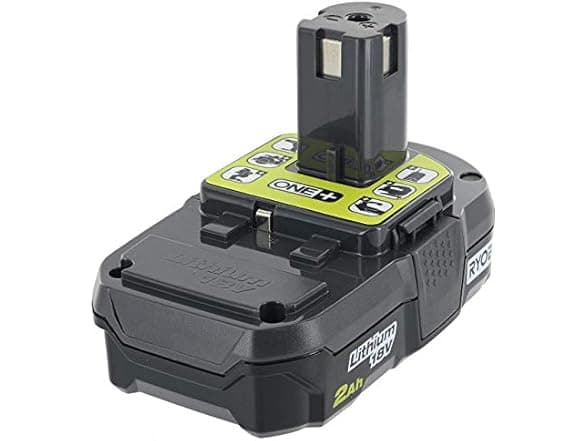 Ryobi P190 2.0 Amp Hour Compact 18V Lithium Ion Battery w/ Cold Weather Performance and (Charger Not Included / Battery Only)