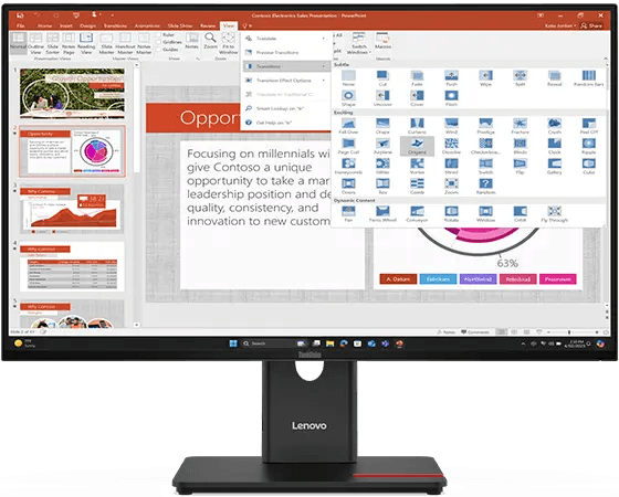 Lenovo ThinkVision T27-40 27-inch FHD 120Hz IPS Monitor