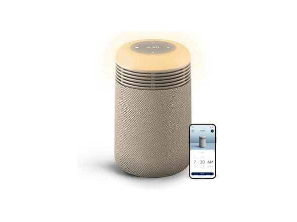 BLUEAIR Mini Restful Air Purifier & Sunrise Alarm 71% Off