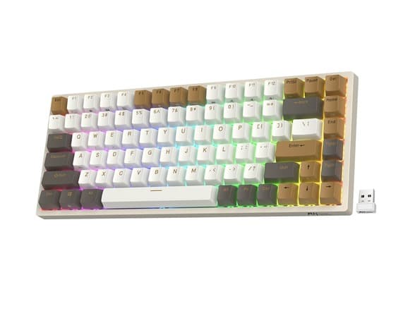 RK ROYAL KLUDGE RK84 75% Wireless Mechanical Keyboard - $39.99