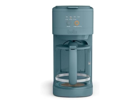 BELLA VersaBrew 2-in-1 Coffee Maker - K-Cup & 12-Cup Carafe, 60oz Tank, Iced Coffee