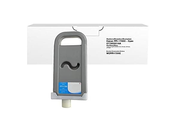 CIG Clover Replacement Ink Cartridge for Canon PFI-1700C Cyan - 81% Off