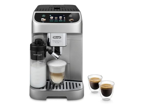 De'Longhi Magnifica Plus Fully Automatic Espresso Machine - 18 Recipes, Touchscreen