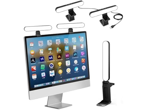 UBeesize Video Conference Lighting Double Kit - LED Monitor Light Bars
