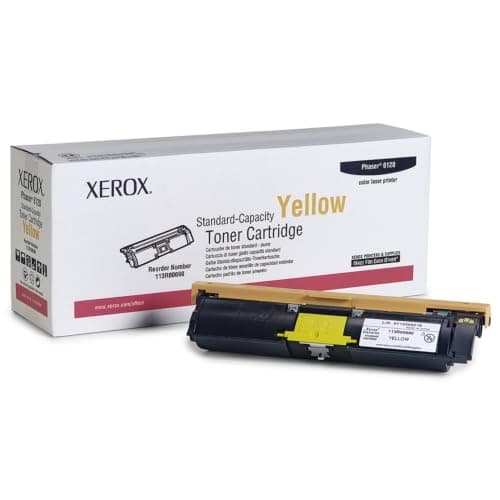 Xerox Genuine Yellow Toner Cartridge 113R00690 for Phaser 6120/6115MFP