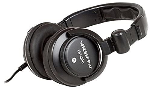 VocoPro HP-200 Professional Monitoring Headphones - 50mm Drivers, Foldable