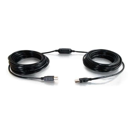 C2G Legrand 12m USB 2.0 Active Extension Cable A to B - Black