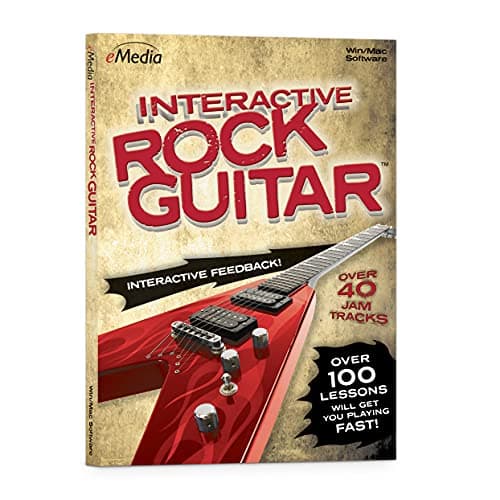 eMedia Interactive Rock Guitar - Learn Rock, Punk, Grunge &amp; Metal