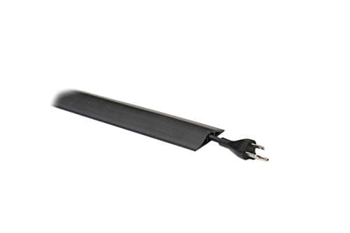Legrand Wiremold CDBK-50 Corduct 50 Ft Floor Cord Cover, Black