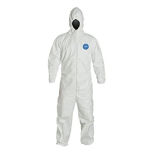 DuPont Tyvek TY127S Disposable Coverall, X-Large, 80% Off