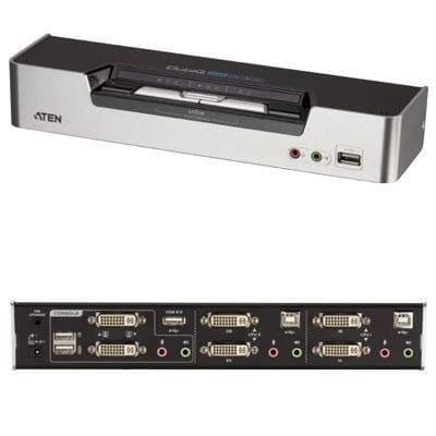 Aten 2-Port USB DVI Dual View KVMP Switch (CS1642A)