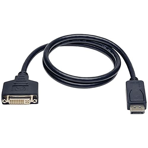 Tripp Lite DisplayPort to DVI Adapter Cable 3ft P134-003