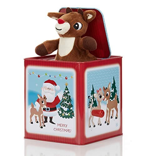 Kids Preferred Rudolph the Red-Nosed Reindeer Jack-In-The-Box - Classic Musical Toy