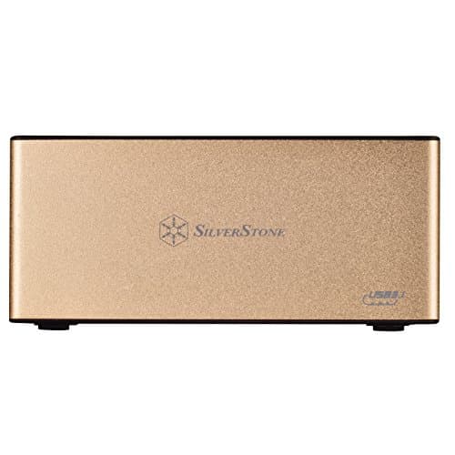 SilverStone TS11-C External Hard Drive Docking Station USB 3.1 Gen2 Type-C