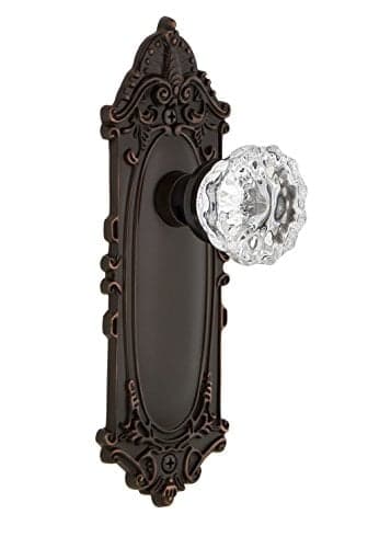 Nostalgic Warehouse Victorian Plate & Crystal Door Knob - 78% Off