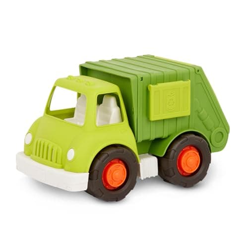 Battat Wonder Wheels Recycling Truck - 3 Compartments for Toddlers