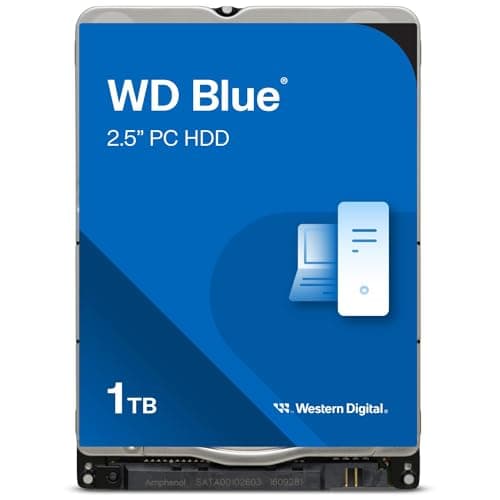 WD 1TB Blue Mobile Hard Drive - 5400 RPM 2.5-inch SATA