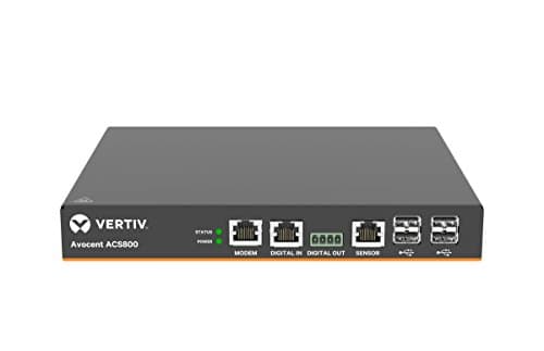 Vertiv Avocent ACS 800 4-Port Serial Console with Analog Modem - Secure Remote IT