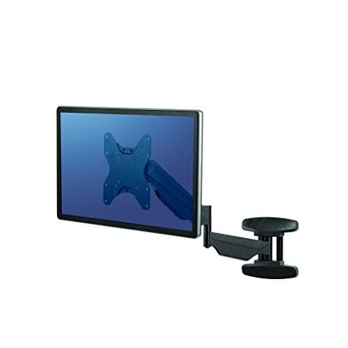 Fellowes 8043501 Wall Mounted TV and Monitor Arm - 42 inch, 66 lbs Capacity