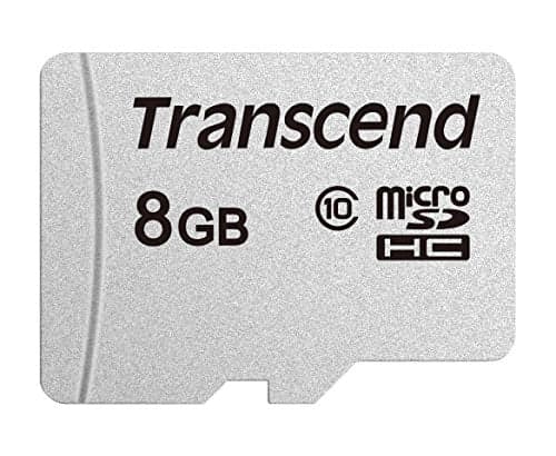 Transcend 8GB microSDHC Card - 100MB/s Read, Class 10