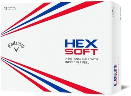 Callaway Hex Soft Golf Balls - Low Compression for Distance & Feel