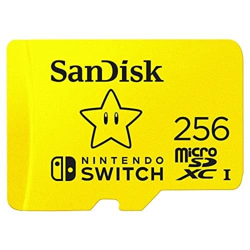 SanDisk 256GB microSDXC Card for Nintendo Switch - 100MB/s Read