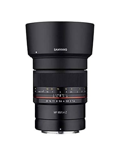 Samyang 85mm F1.4 Manual Focus Lens for Nikon Z - Weather-Sealed