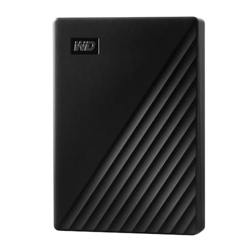 WD 5TB My Passport Portable External Hard Drive Black