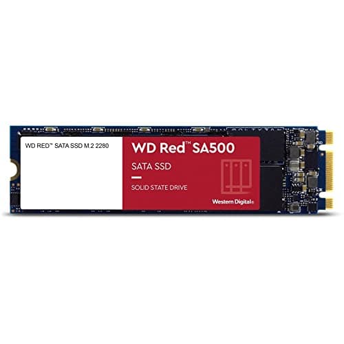 Western Digital 2TB WD Red SA500 NAS SSD SATA III M.2 2280 WDS200T1R0B