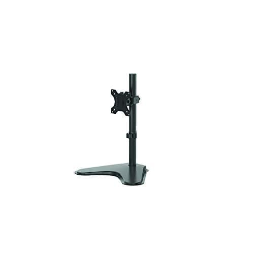 Fellowes 8049601 Professional Series Free-Standing Monitor Mount, Adjustable Computer Monitor Stand for Desk with Single Monitor Arm, 32 Inch Monitor Capacity