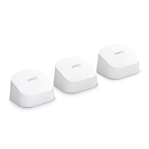 eero 6 Mesh WiFi System 3-Pack - 4500 sq ft Coverage