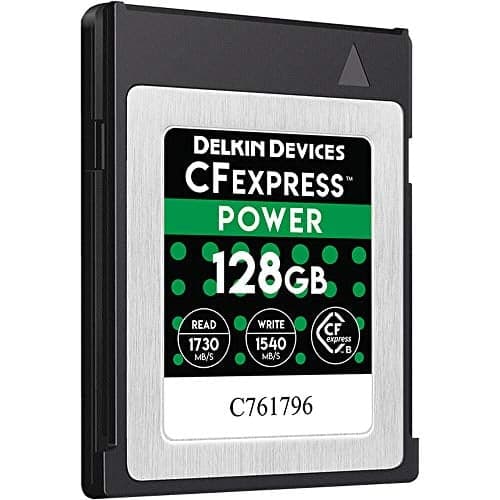 Delkin Devices 128GB Power CFexpress Type B Memory Card DCFX1-128